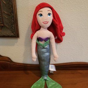 Disney Princess Ariel 20" Plush Doll London UK